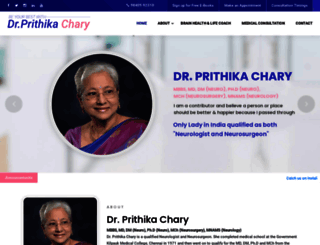 drprithikachary.com screenshot