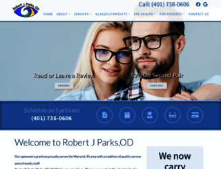 drrobertparks.com screenshot
