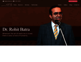 drrohitbatra.com screenshot