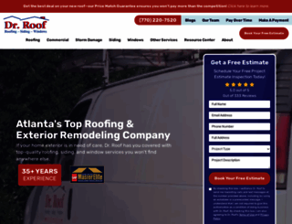 drroof.com screenshot
