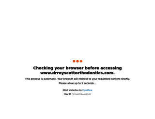 drroyscottorthodontics.com screenshot
