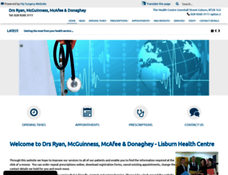 drryanspractice.co.uk screenshot