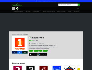 drs1.radio.de screenshot