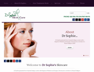 drsophie.co.uk screenshot