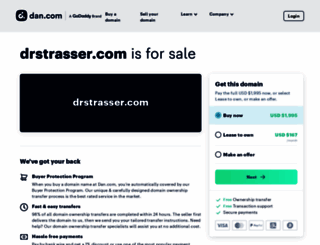 drstrasser.com screenshot