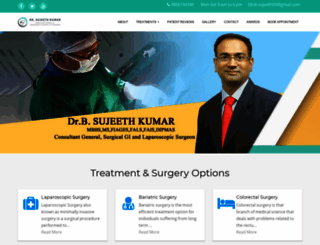 drsujeeth.com screenshot