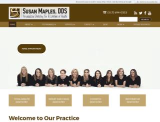 drsusanmaples.com screenshot