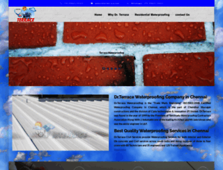 drterracewaterproofing.com screenshot