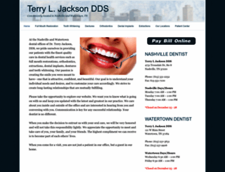 drterryjackson.com screenshot