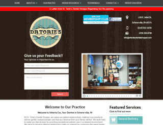 drtoriesdentalshoppe.com screenshot