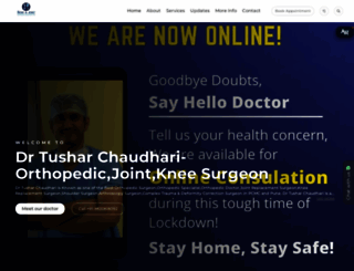 drtusharchaudhari.com screenshot
