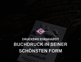 druckerei-eisenhardt.de screenshot