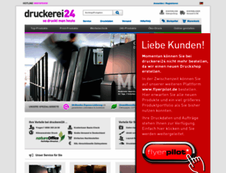 druckerei24.de screenshot