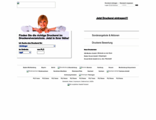 druckereiverzeichnis.com screenshot