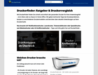 druckerfinder.de screenshot