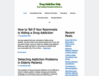 drug-addiction-help.org screenshot