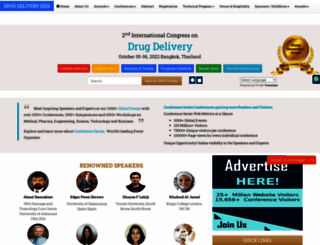 drugdeliverymeet.pharmaceuticalconferences.com screenshot