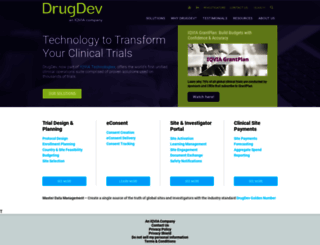 drugdev.com screenshot