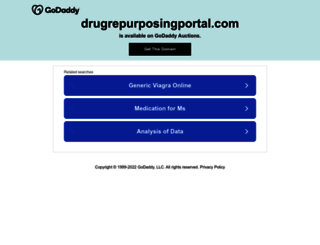 drugrepurposingportal.com screenshot