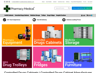 drugs-cabinets.co.uk screenshot
