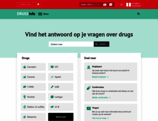 drugsinfo.nl screenshot