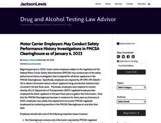 drugtestlawadvisor.com screenshot