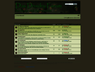 druidryonline.de screenshot