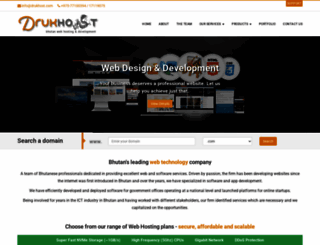 drukhost.com screenshot