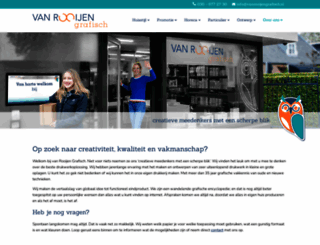 drukkerijvanrooijen.nl screenshot