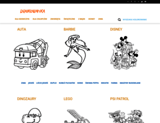 drukowanka.pl screenshot