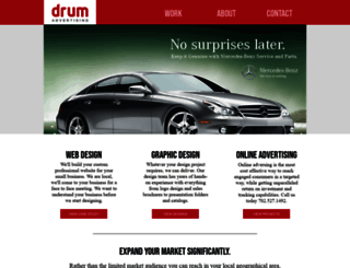 drumadvertising.com screenshot