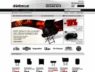 drumbecue.co.uk screenshot