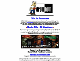 drumbum.com screenshot
