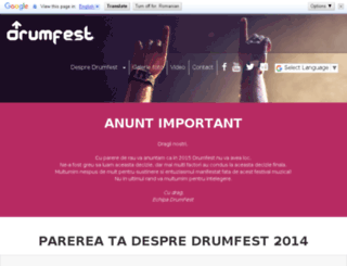 drumfest.ro screenshot