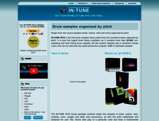 drumhits.biz screenshot