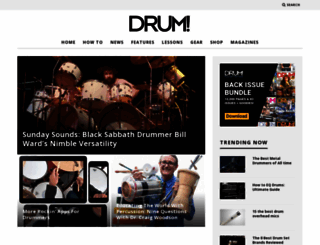 drummagazine.com screenshot