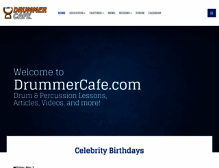 drummercafe.com screenshot