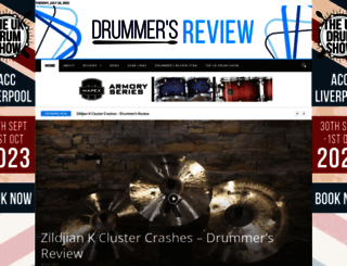 drummersreview.com screenshot