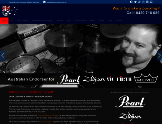 drummerstix.com.au screenshot