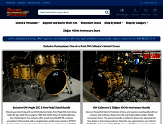 drummersuperstore.com screenshot