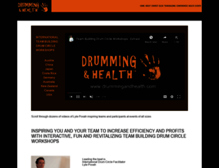 drummingandhealth.com screenshot