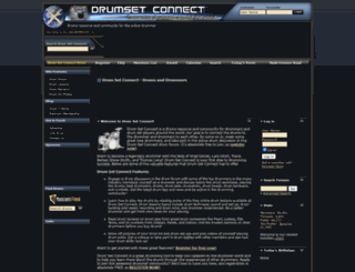 drumsetconnect.com screenshot