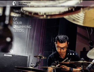 drumsresources.com screenshot