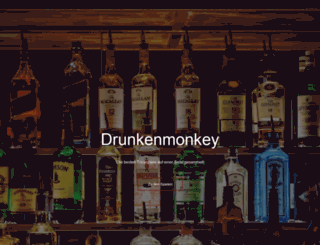 drunkenmonkey.org screenshot