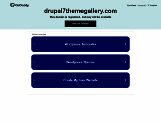 drupal7themegallery.com screenshot