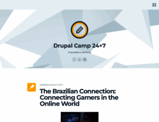 drupalcamp24x7.org screenshot