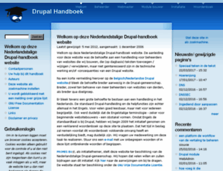 drupalhandboek.nl screenshot