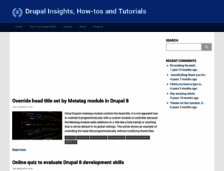 drupalium.com screenshot