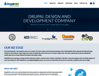 drupalmint.com screenshot