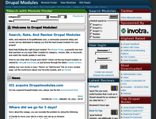 drupalmodules.net screenshot